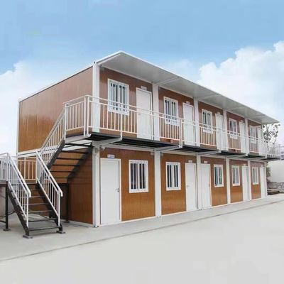Moveable 40FT Container House with Galvanized Steel Frame and Wall 75mm Sandwich Panel