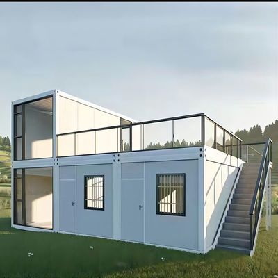 20ft 40ft Luxury Expandable Modular Office Restaurant Prefab House Hotel Container Houses