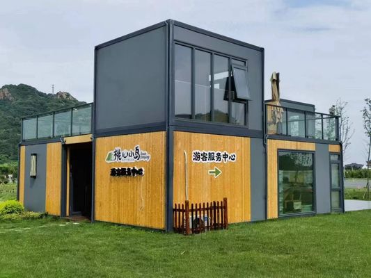 Guard House Modern Design Prefabricated Metal Steel Structure Building for Industrial