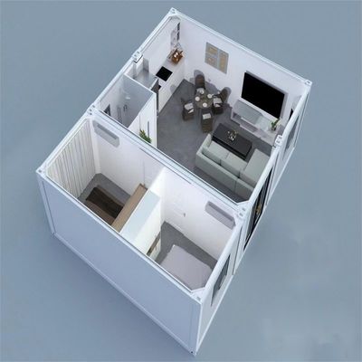 Hotel Modular Expandable Container House with Modern Design Style and Luxury Bathroom