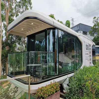 Steel Structure Tiny Villa Luxury Shipping Living Mobile Home Prefab Container Capsule House
