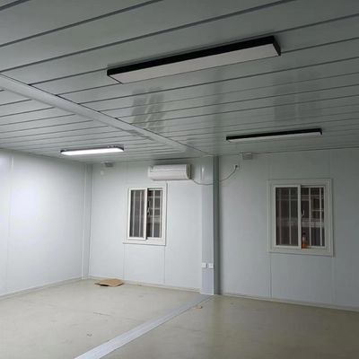 Prefabricated Galvanized Steel Frame Flat Pack Container House for Luxury Villa Homes