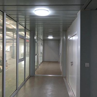 Prefabricated Galvanized Steel Frame Flat Pack Container House for Luxury Villa Homes