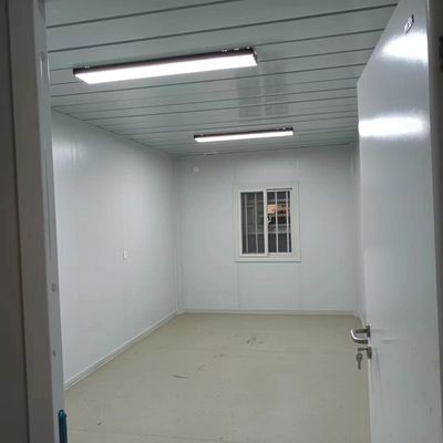 Prefabricated Galvanized Steel Frame Flat Pack Container House for Luxury Villa Homes