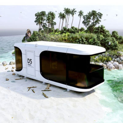Customized Color Prefab Green Space Capsule House with Broken Bridge Aluminum Window