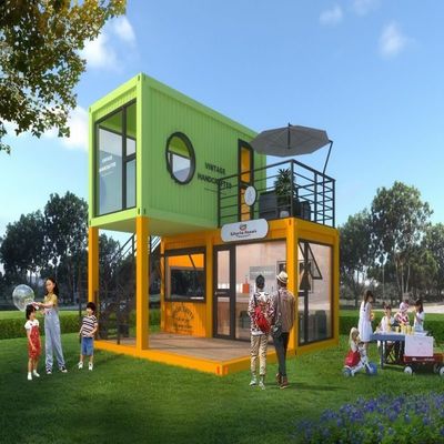 Recyclable and Galvanized Steel Frame Multifunctional Portable Structure for Bedroom Hotel