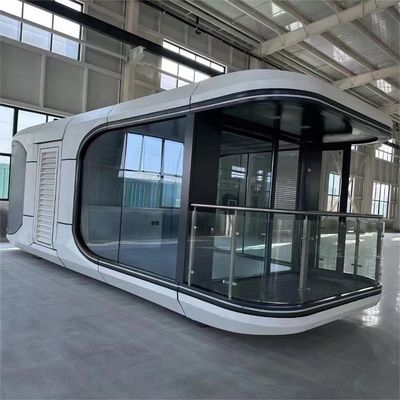 Prefab Container House 2 Bedroom Glass Moving Modern Home for Graphic Design Projects