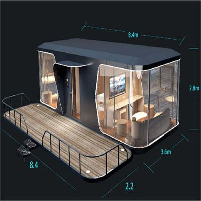 2 Bedroom Prefabricated Modular Houses Living Space Container Homes for Apartments