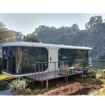 2 Bedroom Prefabricated Modular Houses Living Space Container Homes for Apartments