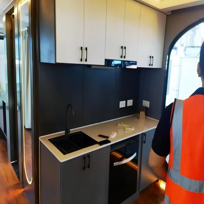 Modern Tini Capsule Home for Office and Shipping Container Space Other Features Included