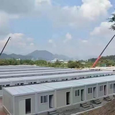 Galvanized Steel Frame Tiny Cabin Prefab Container House for Budget-Friendly Living