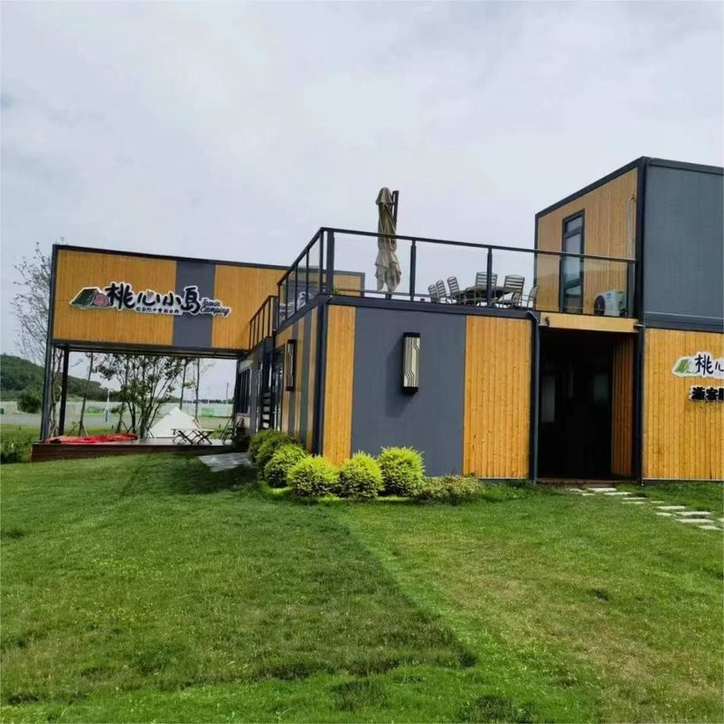 Guard House Modern Design Prefabricated Metal Steel Structure Building for Industrial