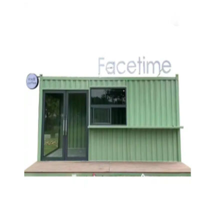 qualità Prefabbricato panello sandwich in acciaio contenitore casa per caffè moderno fabbrica